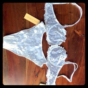 Brand new Lise charmed set with tag 36B S panty